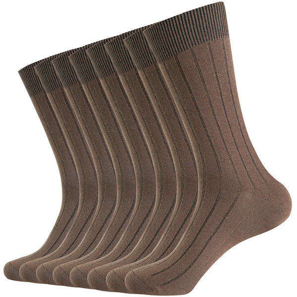 mens brown dress socks Wander Men's Business 8PACK/6PACK helps keep your feet Miley Cyrus Wore a Size:EU 40 fit:Slim