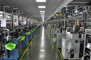  The production of a sock