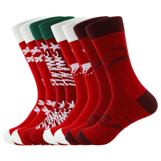 MENS CHRISTMAS DRESS HOLIDAY SOCKS 8PACK | Wander Group MENS CHRISTMAS DRESS HOLIDAY SOCKS 8PACK | Wander Group