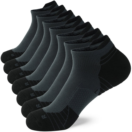 MEN'S ATHLETIC QUARTER SOCKS 7PACK