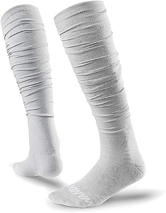 MEN SCRUNCH FOOTBALL SOCKS EXTRA LONG PADDED 2PACK - Wander Group