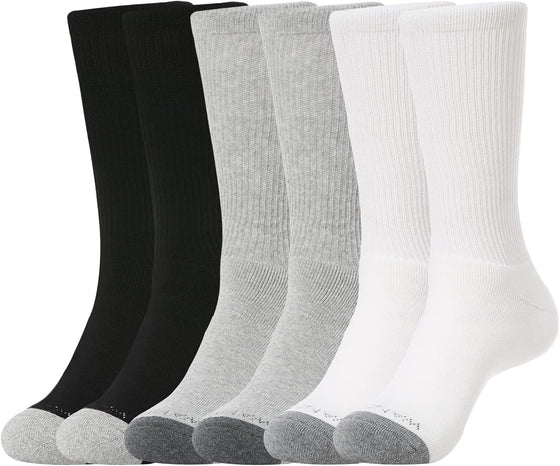 MEN'S CUSHION CREW SOCKS 6PACK - Wander Group