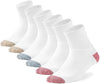 WOMEN'S ANKLE ATHLETIC SOCKS CUSHIONED 6PACK - Wander Group