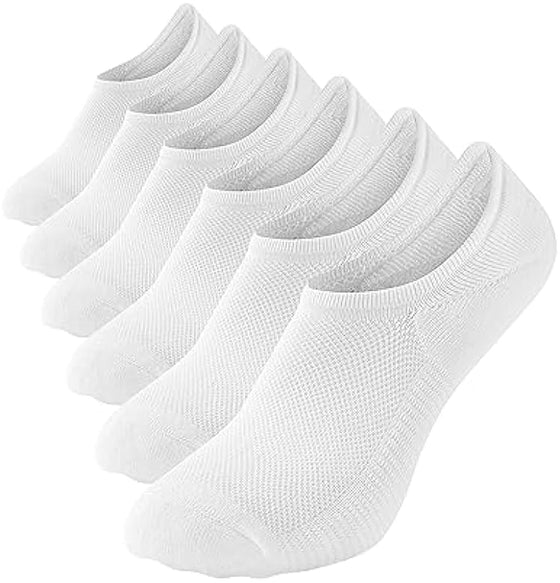 No Show Socks Women Cushion Cotton Socks 6 Pack - Wander Group