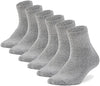 WOMEN'S ANKLE ATHLETIC SOCKS CUSHIONED 6PACK - Wander Group