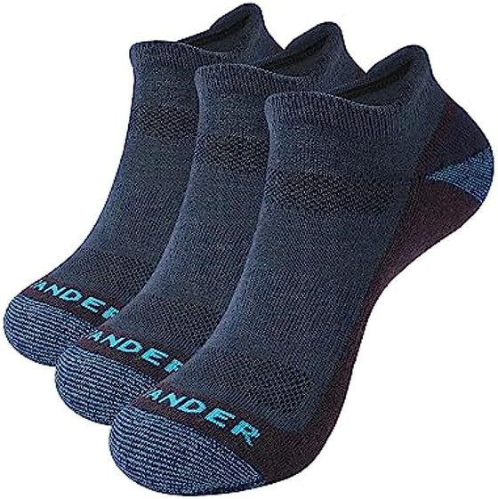 MEN MERINO WOOL ANKLE SOCKS LOW CUT TAB 3PACK - Wander Group