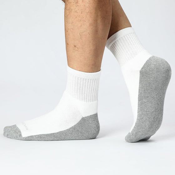 MEN ATHLETIC ANKLE SOCKS 8 PACK