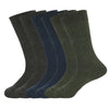 MEN'S PATTERNED DRESS SOCKS 6PACK - Wander Group