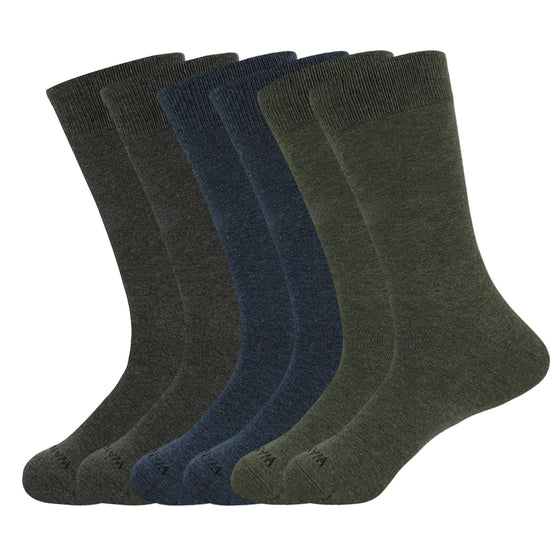 MEN'S PATTERNED DRESS SOCKS 6PACK - Wander Group