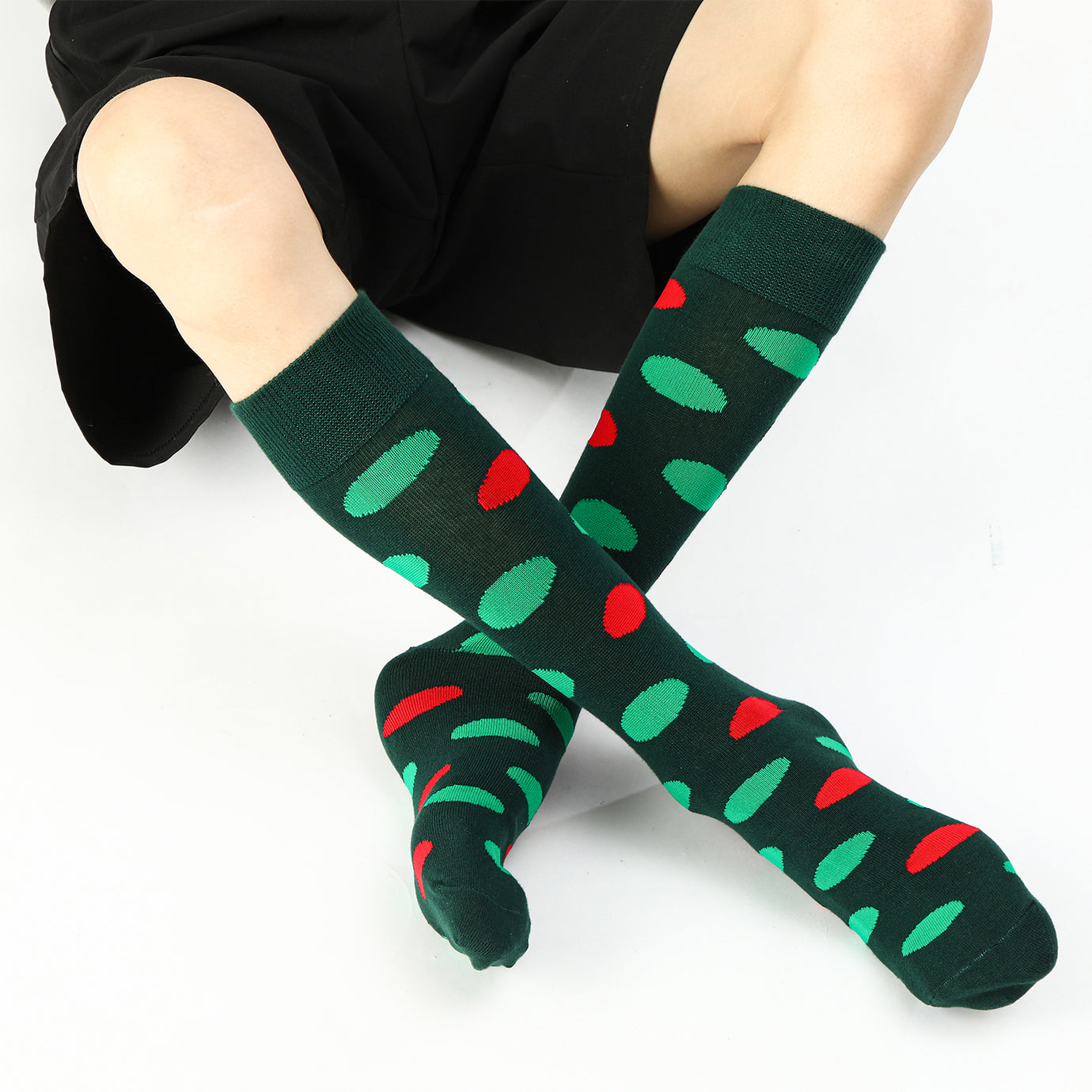 white christmas dresses MENS CHRISTMAS DRESS HOLIDAY SOCKS 8PACK