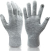 GLOVES FOR MEN WOMENS LIGHTWEIGHT MERINO WOOL TOUCHSCREEN THERMAL KNIT RUNNING WINTER GLOVE - Wander Group