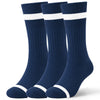 WANDER CLASSIC RETRO STRIPE CALF SOCKS FOR MEN AND WOMEN 3 PACK