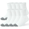 MEN'S CUSHIONED ANKLE SOCKS 8 PACK