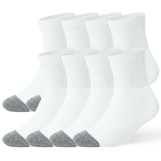 MEN'S CUSHIONED ANKLE SOCKS 8 PACK