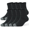 MEN'S CUSHIONED ANKLE SOCKS 8 PACK
