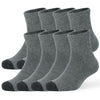 MEN'S CUSHIONED ANKLE SOCKS 8 PACK