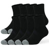 MEN'S CUSHIONED ANKLE SOCKS 8 PACK