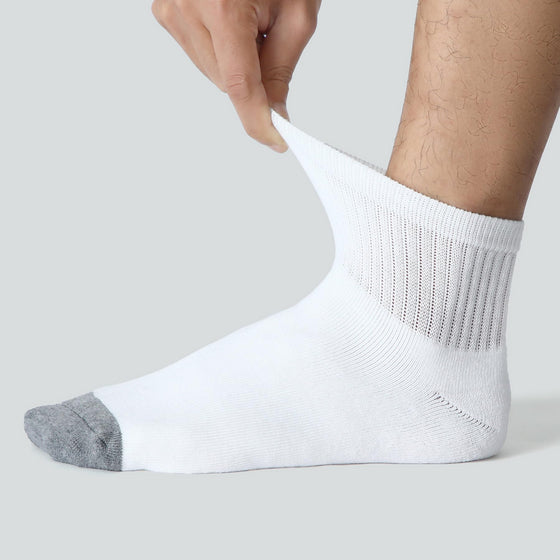 MEN'S CUSHIONED ANKLE SOCKS 8 PACK