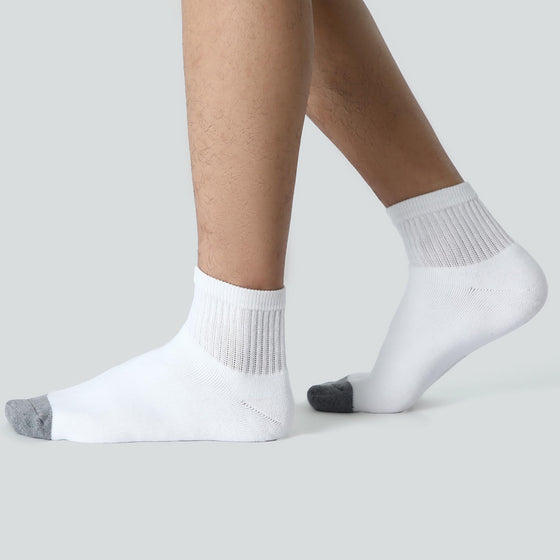 MEN'S CUSHIONED ANKLE SOCKS 8 PACK