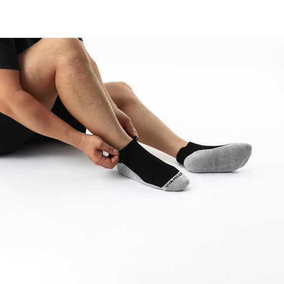 MEN MERINO WOOL ANKLE SOCKS LOW CUT TAB 3PACK