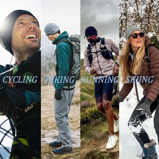 SKULL CAP WINTER RUNNING BEANIES HATS SPORTS SKULL CAPS FOR MEN AND WOMEN - Wander Group