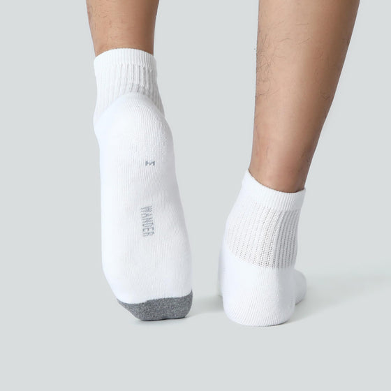 MEN'S CUSHIONED ANKLE SOCKS 8 PACK