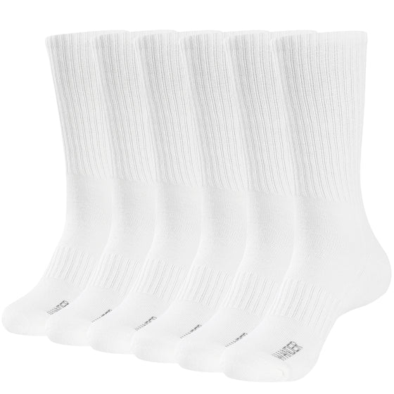 MEN'S ATHLETIC CREW SOCKS 6PACK - Wander Group