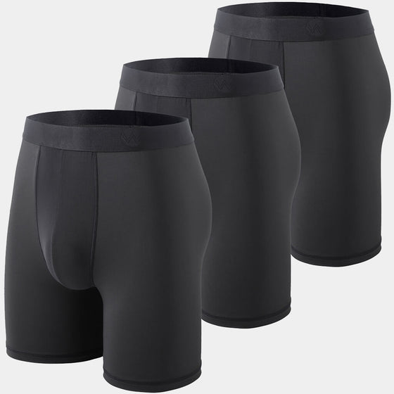  3 Pack: Mens Compression Pants Gym Sports Running