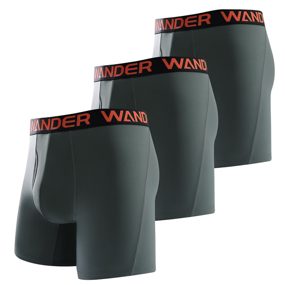 MENS ATHLETIC UNDERWEAR 6" 3PACK - Wander Group