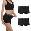 WOMEN BOXER BRIEFS 3" INSEAM 2 PACK - Wander Group